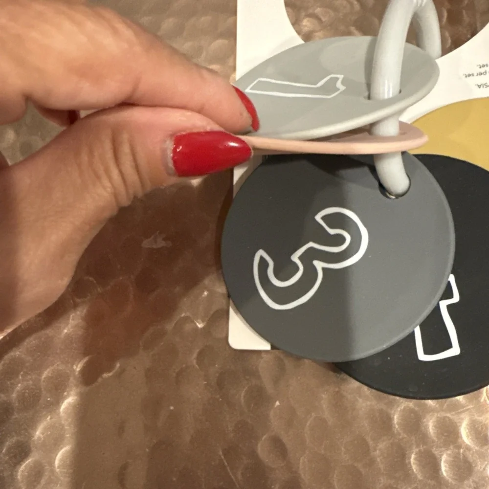 Bella Tunno Teething Flashcards Silicone Numbers Themed Educational Motor Skills